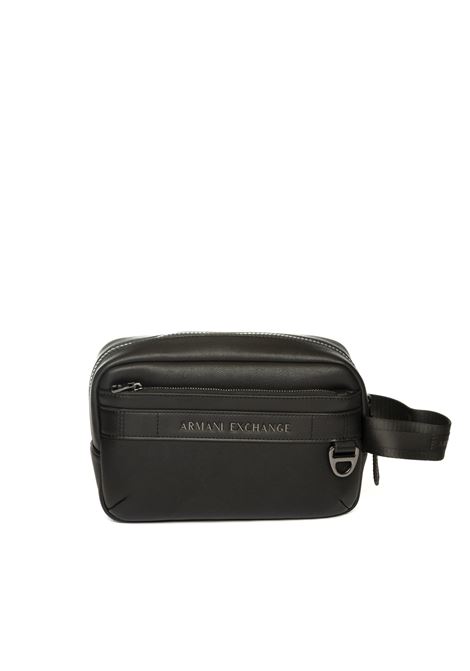 Black hand bag ARMANI EXCHANGE | XM000255AF11925-UC001